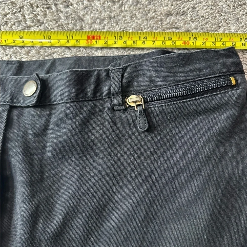 Ralph Lauren chino pant black 16W plus sz high rise straight leg utility earthy - Picture 5 of 10